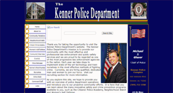Desktop Screenshot of kennerpd.com